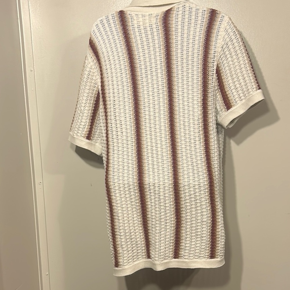 Aeropostale Cream Knit Sweater - Picture 4 of 5